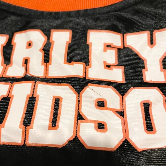 Harley Davidson Kids Boys Size 6 Short Sleeve Jersey Shirt - Picture 15 of 16